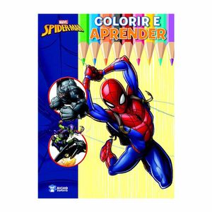 Livro Infantil Colorir Spiderman / Un / Bicho Esperto