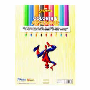 Livro Infantil Colorir Spiderman 1470 Bicho esp. - UN