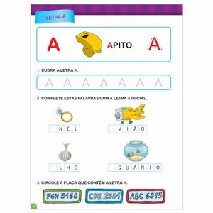Livro Infantil Cartilha Alfabetização 3940 Bicho esp. - UN