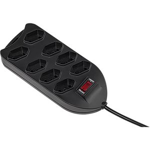 Filtro Linha 8 Tomadas Bivolt Preto 4824004 Intelbras - UN