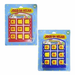 Jogo da Velha 11,5x9,5cm 3655 Ark brasil - UN