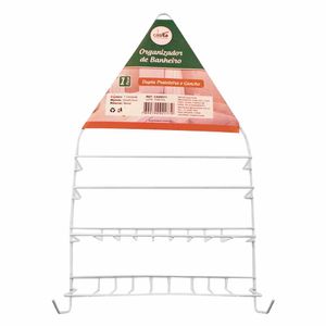 Porta Shampoo Reto com Dupla Prateleira CA09511 Casita - UN