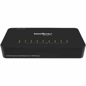 Switch 8 Portas 10/100 MBPS SF800Q+ Intelbras - UN