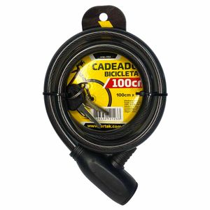 Cadeado para Bicicleta Chave 100 x 1,2 cm 1703 Fertak - UN