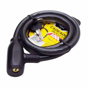 Cadeado para Bicicleta Chave 100 x 1,2 cm 1703 Fertak - UN