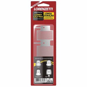 Resistencia Chuveiro 5500W 127V Loren Ultra / Un / Lorenzetti