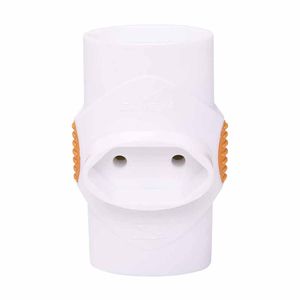 Tomada Multiplicador T 2P 10A Branco Dn1552 Daneva - UN