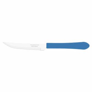 Faca P/ Churrasco Inox 4" Leme Azul 23180494 Tramontina - UN