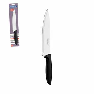Faca para Corte Inox 8" Plenus Preto 26108 Tramontina - UN