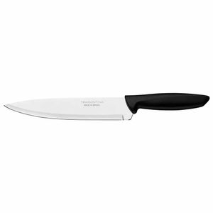 Faca para Corte Inox 8" Plenus Preto 26108 Tramontina - UN