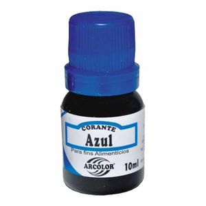 Anilina Liquida 10ml Azul / 12Un / Arco Iris