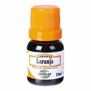 Anilina Líquida 10ml Laranja CL10 Arco iris - 12UN