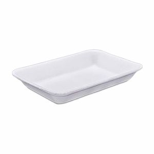 Bandeja Branca 21 x 14 x 2,8 cm TFL-02 6116 Totalplast - 100UN