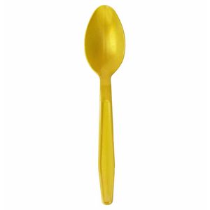 Colher Descartavel Refeicao Forte Dourada 7892 Clean wave - 50UN