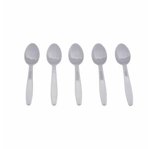 Colher Descartável Refeição Master Branco 8881 Prafesta - 50UN