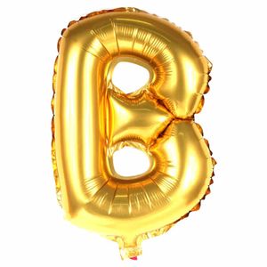 Balao Inflavel Letra Dourado "B" Solider - UN
