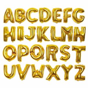Balao Inflavel Letra Dourado "P" Solider - UN