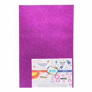 TNT Glitter 1,5mm 40x60cm Violeta 0209 Dub flex - 5FL