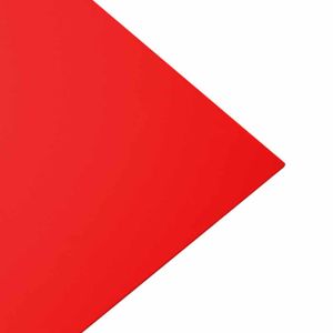 E.V.A Liso 1,5mm 40x48 Vermelho PE5011 Brw - 10FL