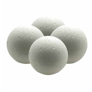 Bola de Isopor 100mm PCT com 10 Unidades BOL100 Styroform - PCT