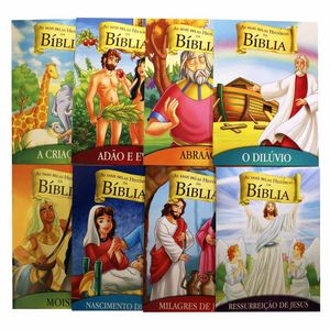 Livro Infantil Historias da Biblia | 8UN | Bicho Esperto