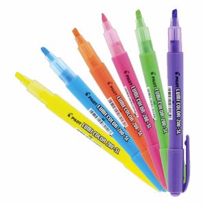 Caneta Marca Texto Lumicolor com 6 Cores 1440 Pilot - EST