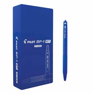 Caneta Esferográfica BP-1RT-M-L 1.0 mm Azul 2410 Pilot - 12UN