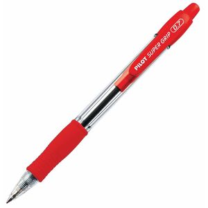 Caneta Esferográfica BPGP-10R-F Grip 0.7 mm Vermelho Pilot - 12UN