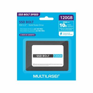 SSD 120GB Bolt SS120 | UN | Multilaser