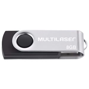 Pen Drive 8 GB Twist 2 PD587 Multilaser - UN