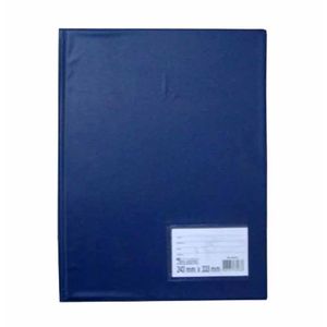 Pasta Catálogo Ofício com 10 Plásticos Azul 1028 Dac - UN