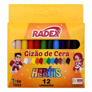 Gizão de Cera com 12 Cores 103 | 6EST | Radex