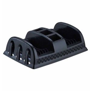 Escorredor de Pratos Plastico Compacto Preto 096/P Nitron - UN