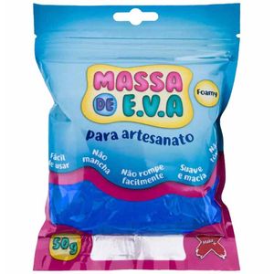 Massa EVA para Artes 50g Azul Escuro 13002 Make+ - UN