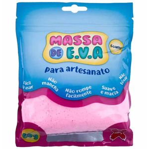 Massa EVA para Artes 50g Rosa Bebe 13009 Make+ - UN