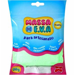 Massa EVA para Artes 50g Verde Claro 3012 Make+ - UN