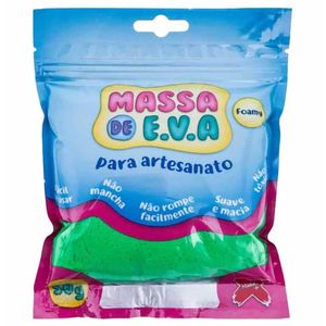 Massa de Eva p/Artesanto 50G Verde Escuro Make+ - UN