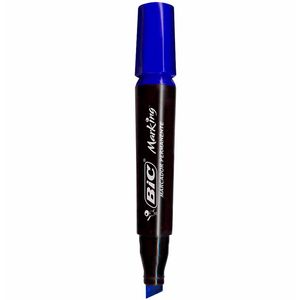 Pincel Permanente Marking Azul 4385 Bic - 12UN
