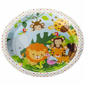 Prato Papel Descartável 18cm Safari 4983 Make+ - 8UN