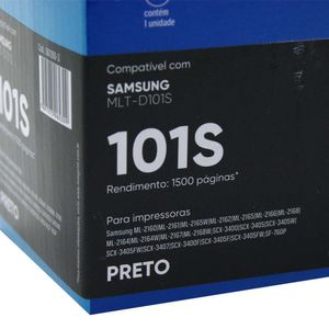 Toner Compatível Samsung MLT-D101S Preto 2603 Maxprint - UN