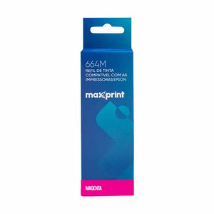 Refil Compativel Epson T664320 100ml Magenta (664) Maxprint - UN