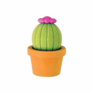 Borracha Cactus Sortido / Un / Tilibra