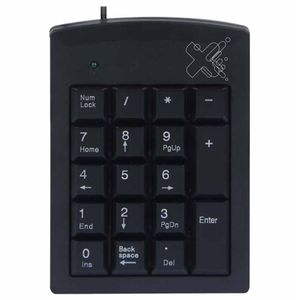 Teclado USB Numérico Impact Preto 6013 Maxprint - UN