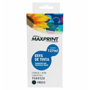 Refil Compativel Epson T504120 127Ml Pt (504) Maxprint - UN