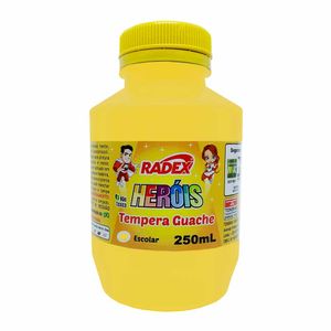 Tinta Guache 250ml College Amarelo 2566 Radex - UN