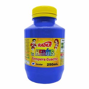 Tinta Guache 250ml College Azul Escuro 2567 Radex - UN