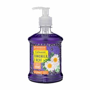 Sabonete Líquido Pump 450 ml Camomila e Açaí 8450 Premisse - UN