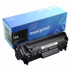 Toner Compatível HP Laserjet Q2612A Preto (12A) | UN | Maxprint