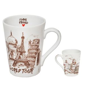 Caneca Ceramica 300ml World Tour 6611 / Un / Wellmix