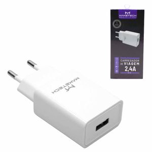 Carregador Elétrico USB Branco CM-19 Mtech - UN
